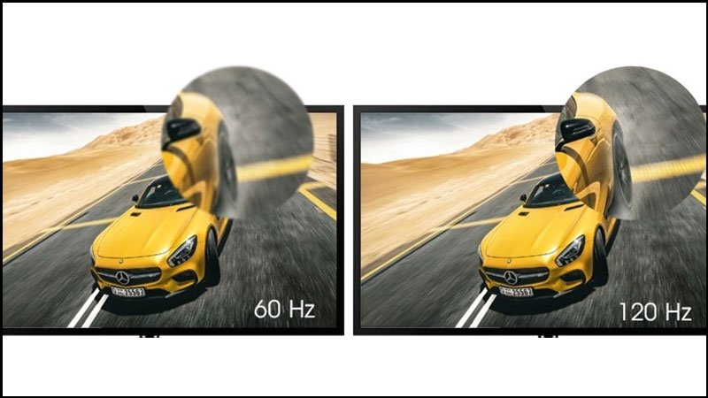 Tần số qu&eacute;t thực tr&ecirc;n tivi